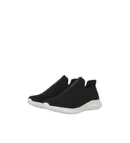 JACK JONES Erkek Bacıksız Aqua Sneaker Spor Ayakkabı 12289351 (Siyah)