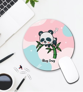 Kişiye Özel Panda Tasarımlı Mouse Pad 140