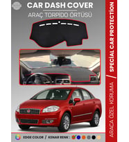 FIAT Linea (2007-2015) Torpido Örtüsü Ön Göğüs Koruma Torpido Koruma Tam Uyum Kaymaz Kolay Montaj
