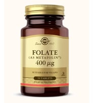 Solgar Folate (Metafolin®) 400 Mcg 50 Tablet