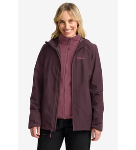 Jack Wolfskin Moonrise 3in1 Outdoor Mont (Mor)