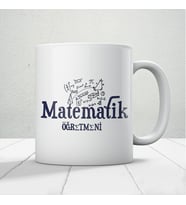 Matematik Aşkına! Matematik Öğretmenlerine Özel Öğretmenler Günü Hediyelik Baskılı Kupa