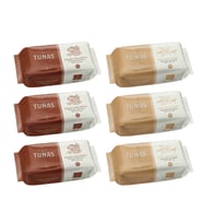 Tunas Kakaolu ve Sade Tahin Helvası 200 gr 6 lı Karma Paket