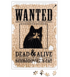 O Gato De Schrödinger Cat Kedi Puzzle 240 Parça Yapboz