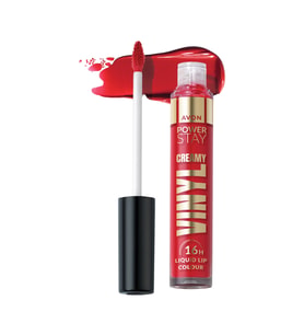 Power Stay Kremsi Vinyl Likit Ruj - Resilient Red