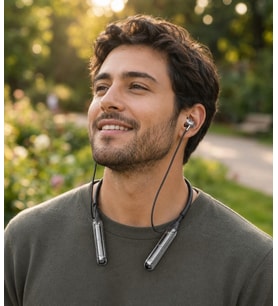 Taç Bluetooth Kulaklık Yüksek Şarj gücü ile 130 Saat Bekleme Süresi 10 Metre Çekiş Menzilli Dışarıdan Gelen Sesleri Filtreleyen Kulak İçi Tasarım aktif ENC görüşme memnuniyet garantili (SİYAH)