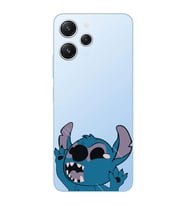 Xiaomi REDMI 12 Uyumlu Stitch Desenli Şeffaf Telefon Kılıfı