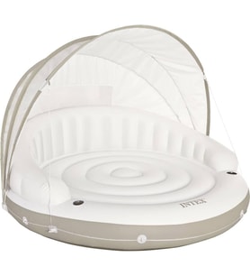 Intex Gölgelikle Lüks Ada - Sırtlıklı Yatak 199X150Cm