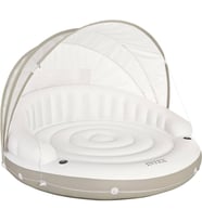 Intex Gölgelikle Lüks Ada - Sırtlıklı Yatak 199X150Cm