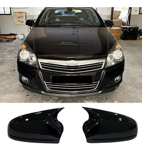 Opel Astra H FL Batman Yarasa Ayna Kapağı Piona Black ABS 2010-2013