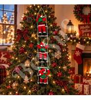 Yılbaşı Tırmanan Noel Baba 125 cm 3lü