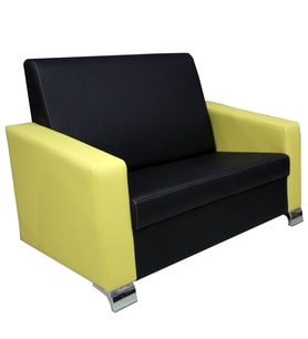 Z-400 Siyah Kumaş Ofis Kanepesi