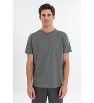 Maraton Comfort Erkek Bisiklet Yaka Antrasit T-shirt