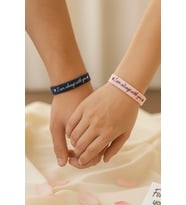 “I Am Always With You” Kalpli Kadın Erkek Çift Silikon Bileklik – Sevgiliye Anlamlı Hediye