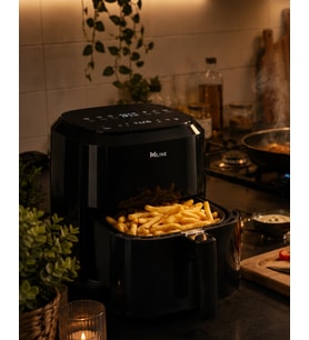 1360W Yağsız Sıcak Hava Fritözü 4 Litre Dokunmatik Air Fryer