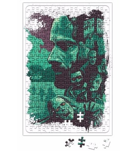 The Walking Dead illustration Puzzle 240 Parça Yapboz