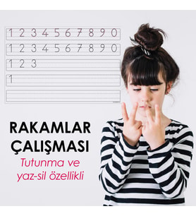 S.T. RAKAM ÇALIŞMASI 56 CM-85 CM