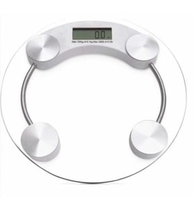 Techfit Tartı TF-1051 Dijital Cam Yuvarlak