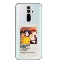 Redmi Note 8 Pro Uyumlu Wonder Egg Priority Tasarımlı Şeffaf Telefon Kılıfı
