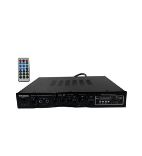 ROSE FR-9180b - 2X150 Watt STEREO Mixer Amfi (Siyah)