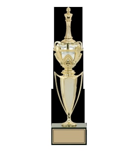 ODAK KUPA - Figürlü Kupalar - Satranç Figürlü Kupalar FG-044 B - 38 cm