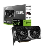 Asus DUAL-RTX5060-O8G-NVIDIA-GEFORCE-RTX 5060-8GB GDDR7-128BIT--OC-HDMI-3XDP-DLSS3 Ekran Kartı