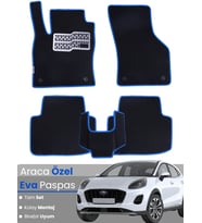 FORD PUMA (2020-2024) Uyumlu EVA Paspas Tam Set–Araca Özel,Su Geçirmez,Kolay Montaj