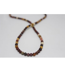 Jasper Taşı YARIM Dizi 4mm (9865) (18cm uzunluğundadır)