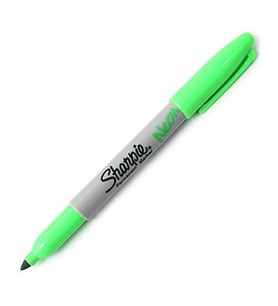 Sharpie Neon Permanent Markör Fosforlu Yeşil 1881134