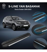 Dacia Duster S-Line Premium Krom Yan Basamak   2018-2023