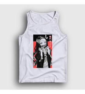 Presmono Unisex Beyaz Nezuko Kamado V3 Anime Demon Slayer Kimetsu No Yaiba Atlet 308269tt (Beyaz)