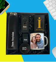 Kişiye Özel Premium Kutu Dijital Göstergeli Termos Bardak Fotoğraflı Kupa Bardak Lüx Metal Anahtarlık Metal Çakmak Mekanizmalı Cüzdan