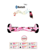 Citymate Elektrikli Kaykay Hoverboard Bluetooth Hoparlörlü 6.5 Inç Grafiti D05