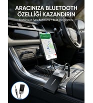 Kablosuz Müzik Aktarımı Sağlayan USB AUX Adaptörü