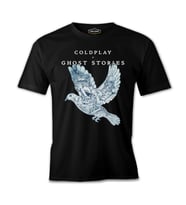 Coldplay - Ghost Stories Bird Siyah Erkek Tshirt