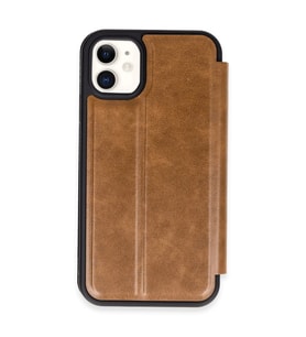 İphone 11 Kılıf Flip Cover - Taba