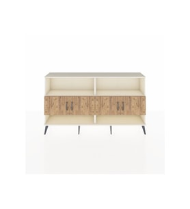 Arges Konsol 4 Raflı 4 Kapaklı 176x30x99 Aytaşı-Çam