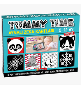 Tummy Time Aynalı Zeka Kartları