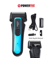 Powertec TR-150 Profesyonel Günlük Sakal Tıraş Makinesi Sinekkaydı Tıraş