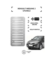 Renault Megane 2 Ayak Dinlendirme Pedalı Krom Ayak Dayama Pedalı