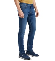 Twister Vegas 132-309 Mavi Yüksek Bel Rahat Paça Erkek Jeans Pantolon