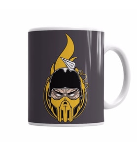 Scorpion Kupa Bardak Porselen