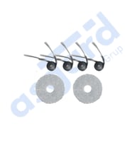 Roborock Qrevo Curv Uyumlu 4 Yan Fırça 2 Mop PKT-iasgf0000617