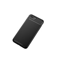 Apple iPhone 7 Plus Uyumlu Kılıf Zore Negro Silikon Kapak (Siyah)