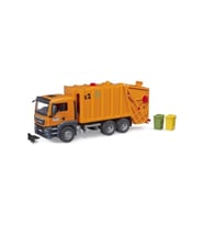 Bruder Br03760  Man TGS Çöp Kamyonu Turuncu
