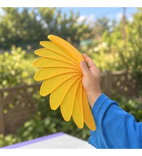 Muz Yelpaze 3D Baskı Dekoratif Eğlenceli Hediye