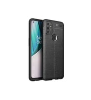 OnePlus Nord N100 Uyumlu Kılıf Zore Niss Silikon Kapak (Siyah)