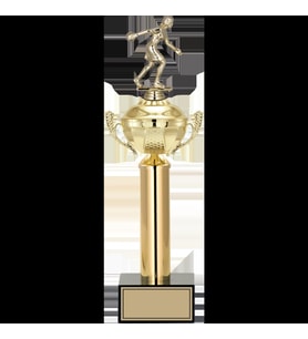 ODAK KUPA - Figürlü Kupalar - Bowling Kadın Figürlü Kupalar FG-048 A - 43 cm