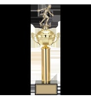 ODAK KUPA - Figürlü Kupalar - Bowling Kadın Figürlü Kupalar FG-048 A - 43 cm