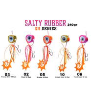 Fujin Salty Rubber 240 gr GR Serisi Tai Rubber Set 10